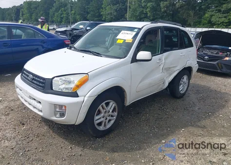 2002 Toyota Rav4 из США, поврежденный, VIN JTEGH20V920047041